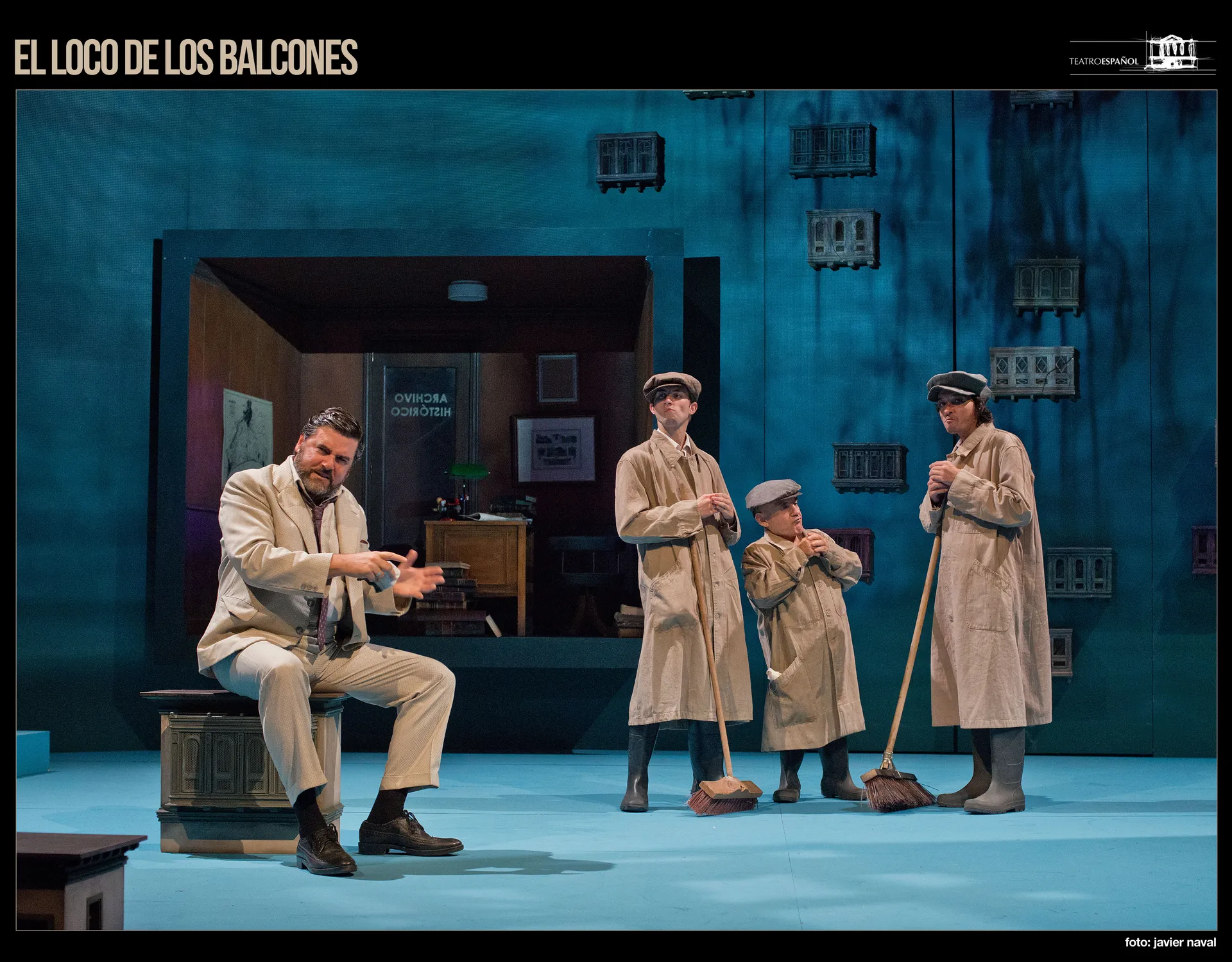 Alberto Frías en El loco de los balcones